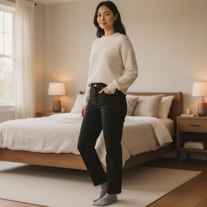 Coldwater Creek High Rise‎ Black Jeans